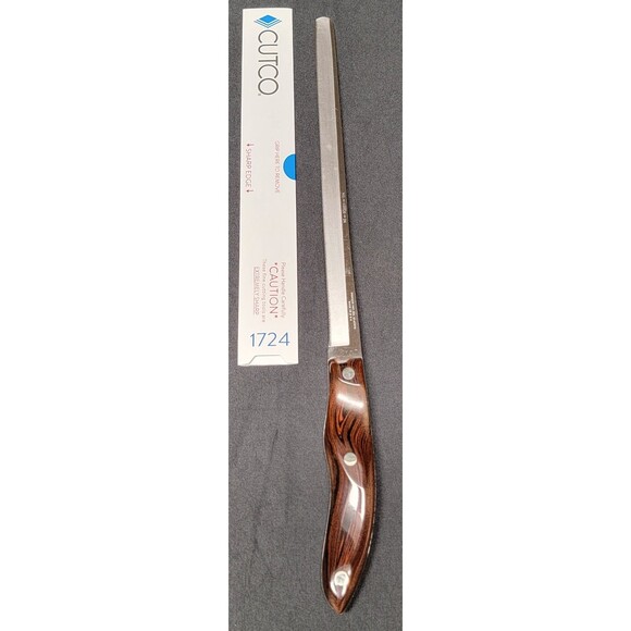 Cutco Other - CUTCO 24 Knife Sharp! Factory Fresh! Classic Brown Marble Handle 1024 EUC